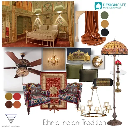 Indian traditional Interior Design Mood Board by kanishka.sdcllp@outlook.com on Style Sourcebook