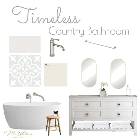 Bathroom Interior Design Mood Board by McWilliam Interiors on Style Sourcebook