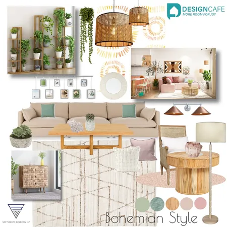 bohemian Interior Design Mood Board by kanishka.sdcllp@outlook.com on Style Sourcebook