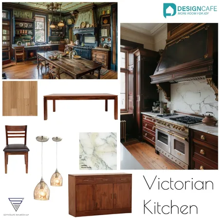 Victorian Kitchen Interior Design Mood Board by harshada on Style Sourcebook