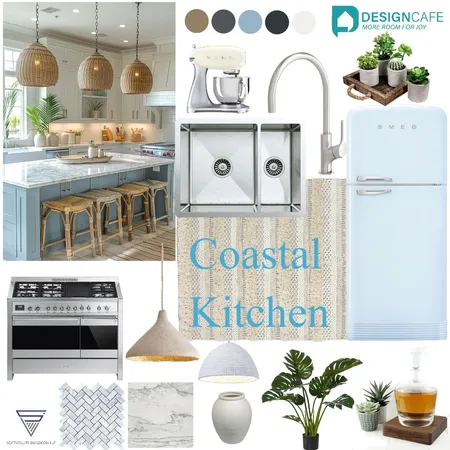 Coastal kitchen Interior Design Mood Board by harshada on Style Sourcebook