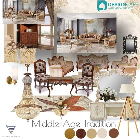 MIDDLE-AGE TRADITION Interior Design Mood Board by kanishka.sdcllp@outlook.com on Style Sourcebook