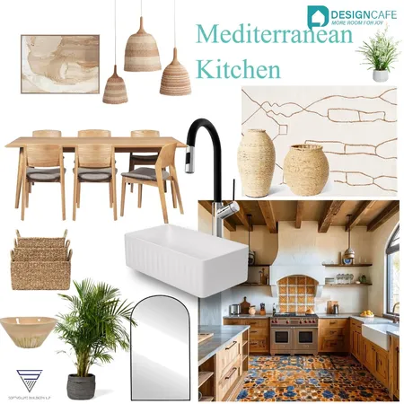 Mediterranean kitchen Interior Design Mood Board by harshada on Style Sourcebook