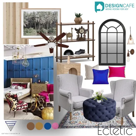 ecletic Interior Design Mood Board by kanishka.sdcllp@outlook.com on Style Sourcebook