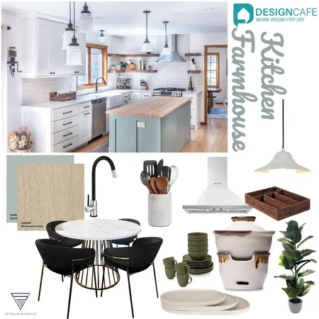 Farmhouse Kitchen Interior Design Mood Board by harshada on Style Sourcebook