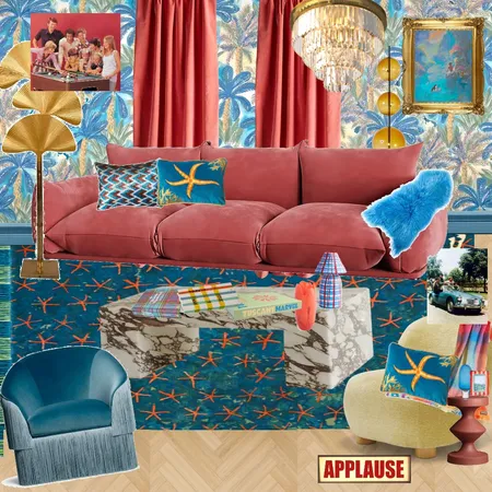 Vintage Cinema Interior Design Mood Board by dl2407 on Style Sourcebook