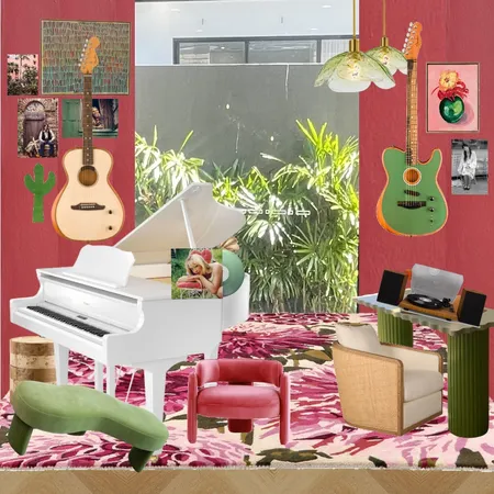 Retro Studio Interior Design Mood Board by dl2407 on Style Sourcebook