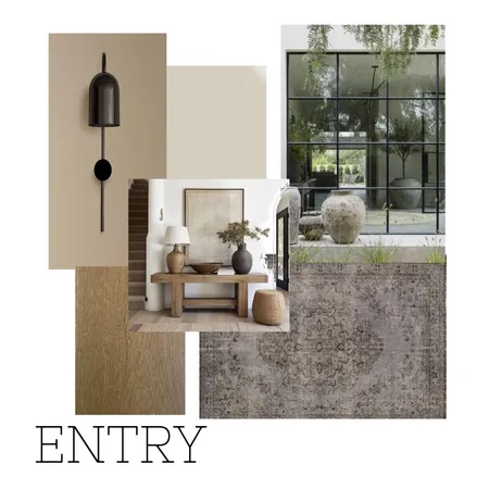 ENTRY Interior Design Mood Board by Dimension Building on Style Sourcebook