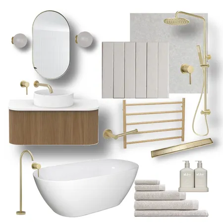 Mia's Ensuite Interior Design Mood Board by Rockycove Interiors on Style Sourcebook