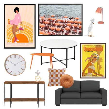 Retro Coolum unit Interior Design Mood Board by Sisu Styling on Style Sourcebook