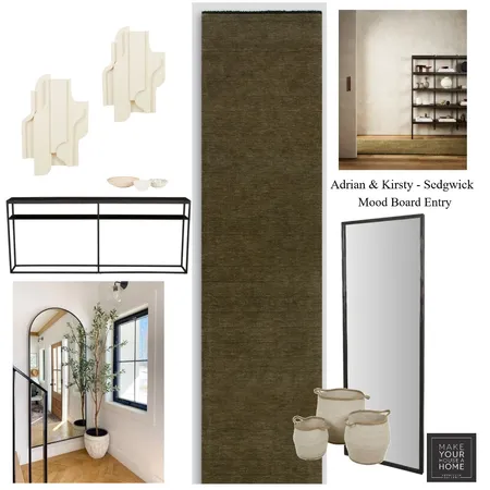 Adrian & Kirsty - Entry Interior Design Mood Board by MarnieDickson on Style Sourcebook