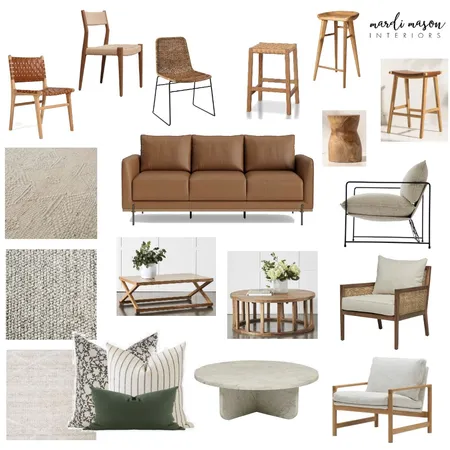 Grant - Living & Dining Interior Design Mood Board by MardiMason on Style Sourcebook