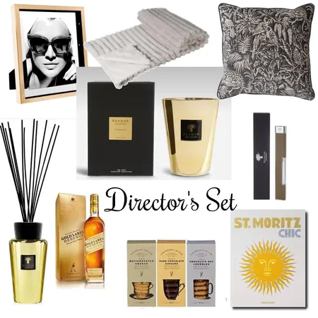 Director’s Set Interior Design Mood Board by Uodogwu@yahoo.com on Style Sourcebook