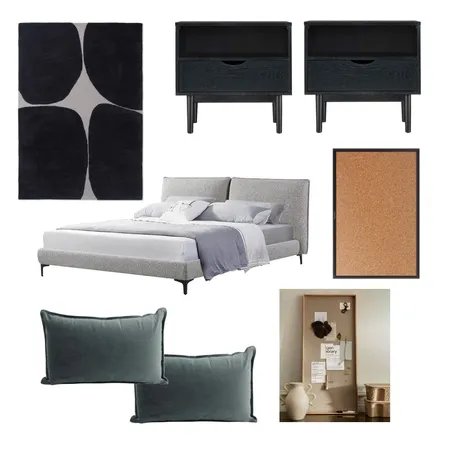 bedroom Interior Design Mood Board by Senzi Corp on Style Sourcebook