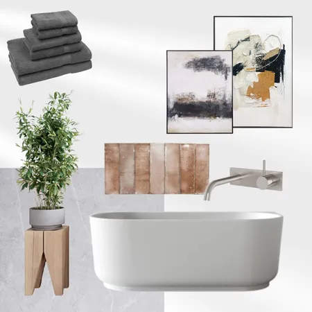 Modern Australian Bathroom Design - Bath Interior Design Mood Board by The Blue Space on Style Sourcebook