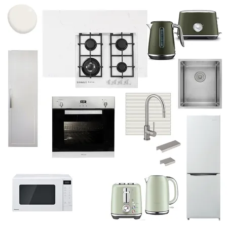 principal kitchen w cooktop Interior Design Mood Board by brigid on Style Sourcebook