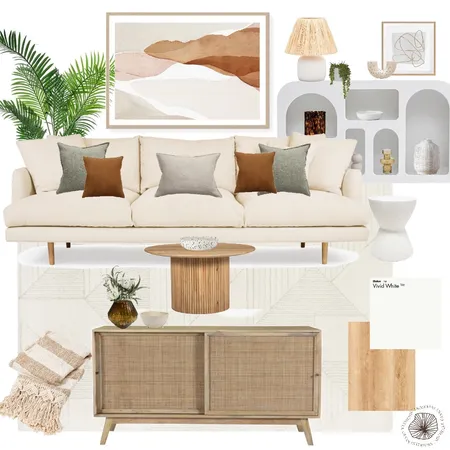 Modern Living Area Interior Design Mood Board by Michelle Canny Interiors on Style Sourcebook