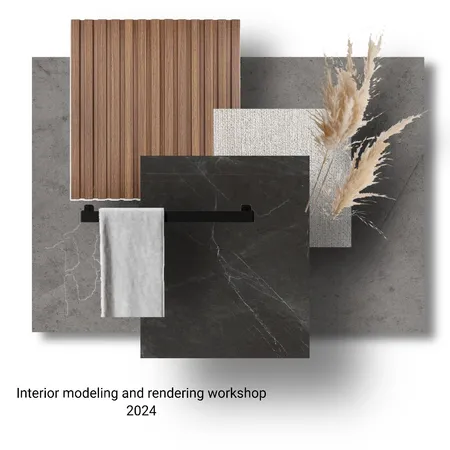 Workshop2024 Interior Design Mood Board by haniehsln on Style Sourcebook