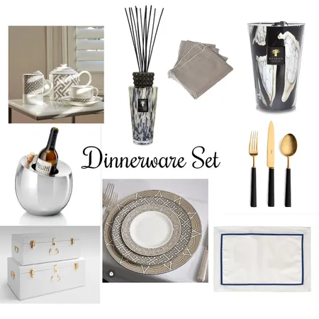 Dinnerware Gift Set Interior Design Mood Board by Uodogwu@yahoo.com on Style Sourcebook