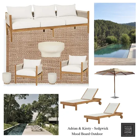 Adrian & Kirsty - Outdoor Mood Board Interior Design Mood Board by MarnieDickson on Style Sourcebook