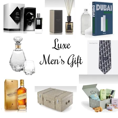 Luxe Men’s Gift Interior Design Mood Board by Uodogwu@yahoo.com on Style Sourcebook