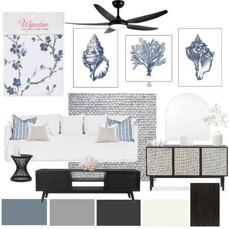 living room sample board Interior Design Mood Board by brianna sardinha on Style Sourcebook