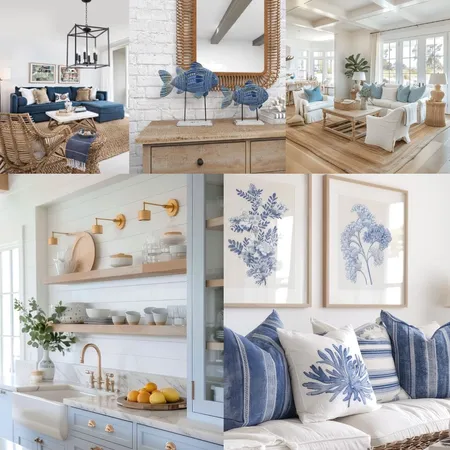 blue+black coastal mood board Interior Design Mood Board by brianna sardinha on Style Sourcebook