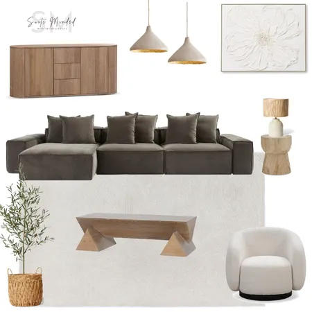 neutral scandi living room Interior Design Mood Board by Suite.Minded on Style Sourcebook