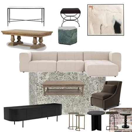 LIVING SECOND OPTION Interior Design Mood Board by L&M Interiors on Style Sourcebook