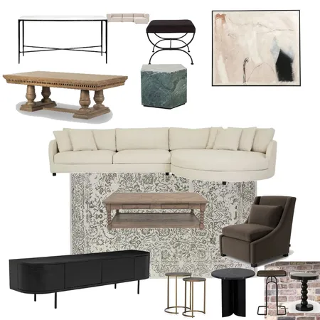 LIVING THIRD OPTION Interior Design Mood Board by L&M Interiors on Style Sourcebook