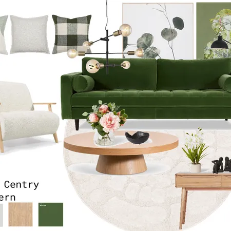 mid century modern Interior Design Mood Board by negin1378rz on Style Sourcebook