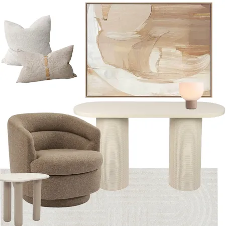 Neutral lovers- modern sitting area Interior Design Mood Board by The InteriorDuo on Style Sourcebook