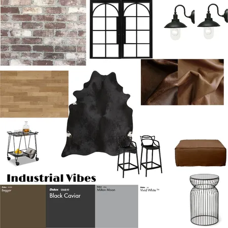 Industrial Mood Board Interior Design Mood Board by Fisher&Co on Style Sourcebook