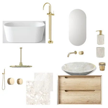 Bathroom Interior Design Mood Board by Melissa on Style Sourcebook