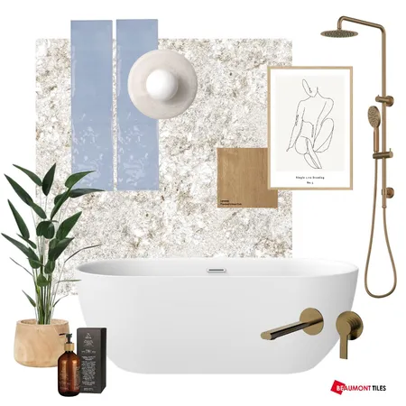 The Block 2024 - Main Bathroom/Week 3 - House HOUSE 3 Ricky & Haydn Interior Design Mood Board by elliezevenboom on Style Sourcebook