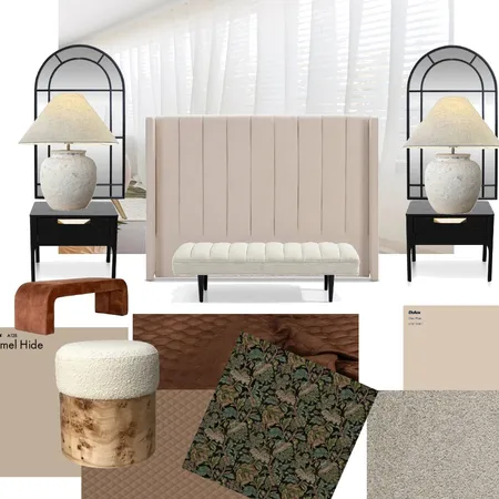 Master Bedroom Interior Design Mood Board by Amaryllis on Style Sourcebook