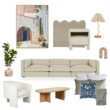 Spring vibes Interior Design Mood Board by HELLO@CASARAE.COM.AU on Style Sourcebook