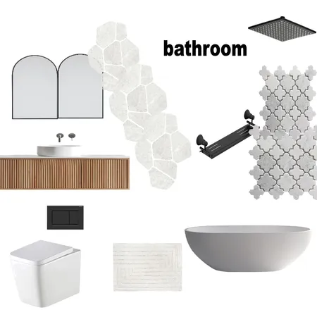 mood board bathroom Interior Design Mood Board by malimaestewart on Style Sourcebook