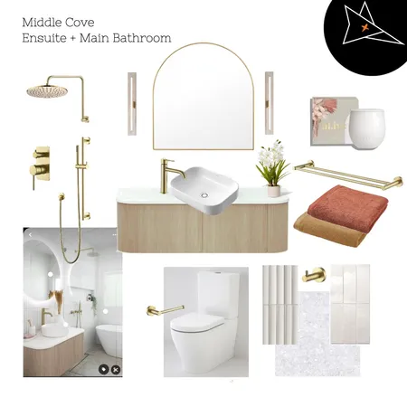 Middle Cove Interior Design Mood Board by FOXKO on Style Sourcebook