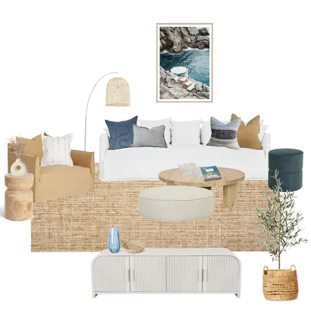 Coastal Retreat - Lounge Room Moodboard Interior Design Mood Board by Her Decorating Business on Style Sourcebook