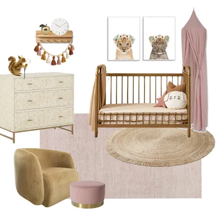 Little Girls Room Interior Design Mood Board by Her Decorating Business on Style Sourcebook