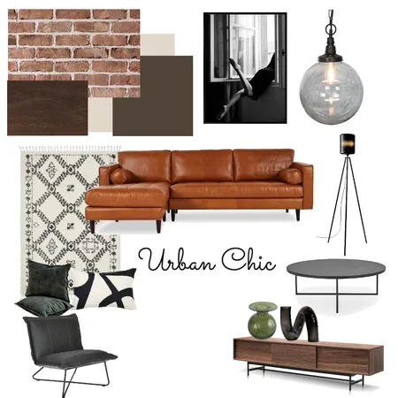 Urban Chic Interior Design Mood Board by HannahLBullen on Style Sourcebook