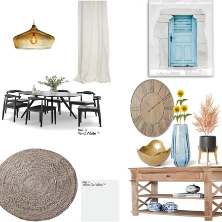 dining room sample board Interior Design Mood Board by esaidi2227@gmail.com on Style Sourcebook