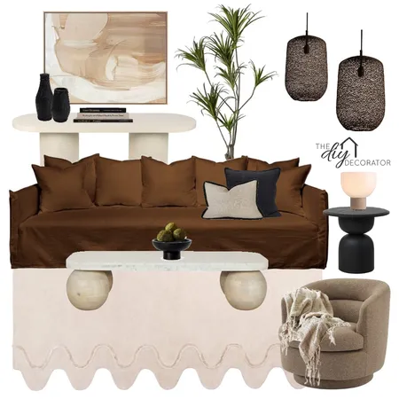 Neutral living Interior Design Mood Board by Thediydecorator on Style Sourcebook