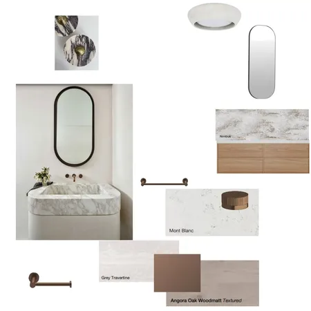 Larapinta Powder Interior Design Mood Board by WabiSabi Co. on Style Sourcebook