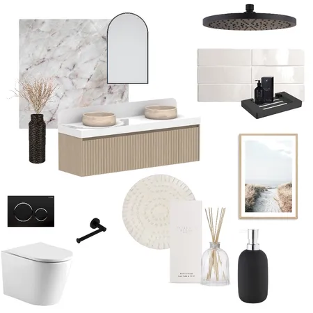 Bathroom mood board example light Interior Design Mood Board by Sinamolnar on Style Sourcebook