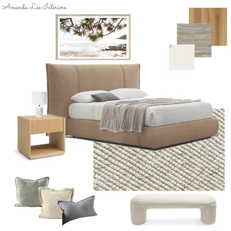 Contemporary Coastal Bedroom- Mike Interior Design Mood Board by Amanda Lee Interiors on Style Sourcebook