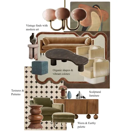 eclectic Interior Design Mood Board by Unnati Mehta on Style Sourcebook