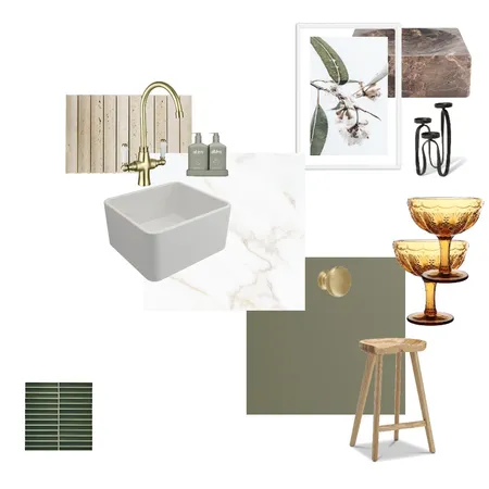 OLIVE GREEN KITCHEN Interior Design Mood Board by Tasha on Style Sourcebook