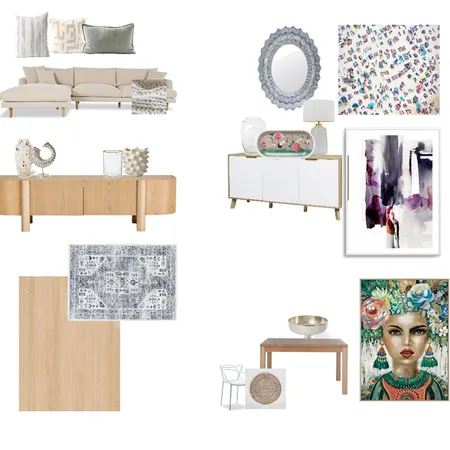 Living + Dining Room Interior Design Mood Board by margotharley@gmail.com on Style Sourcebook